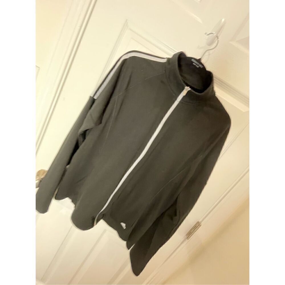 Adidas women’s golf light sweatshirt full zip black XL